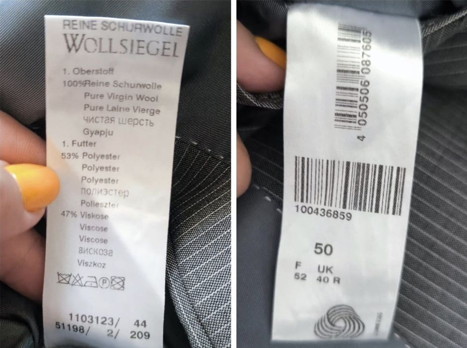 Sacou bărbați Digel "The Menswear Concept" - Lână pură Super 100 - 50