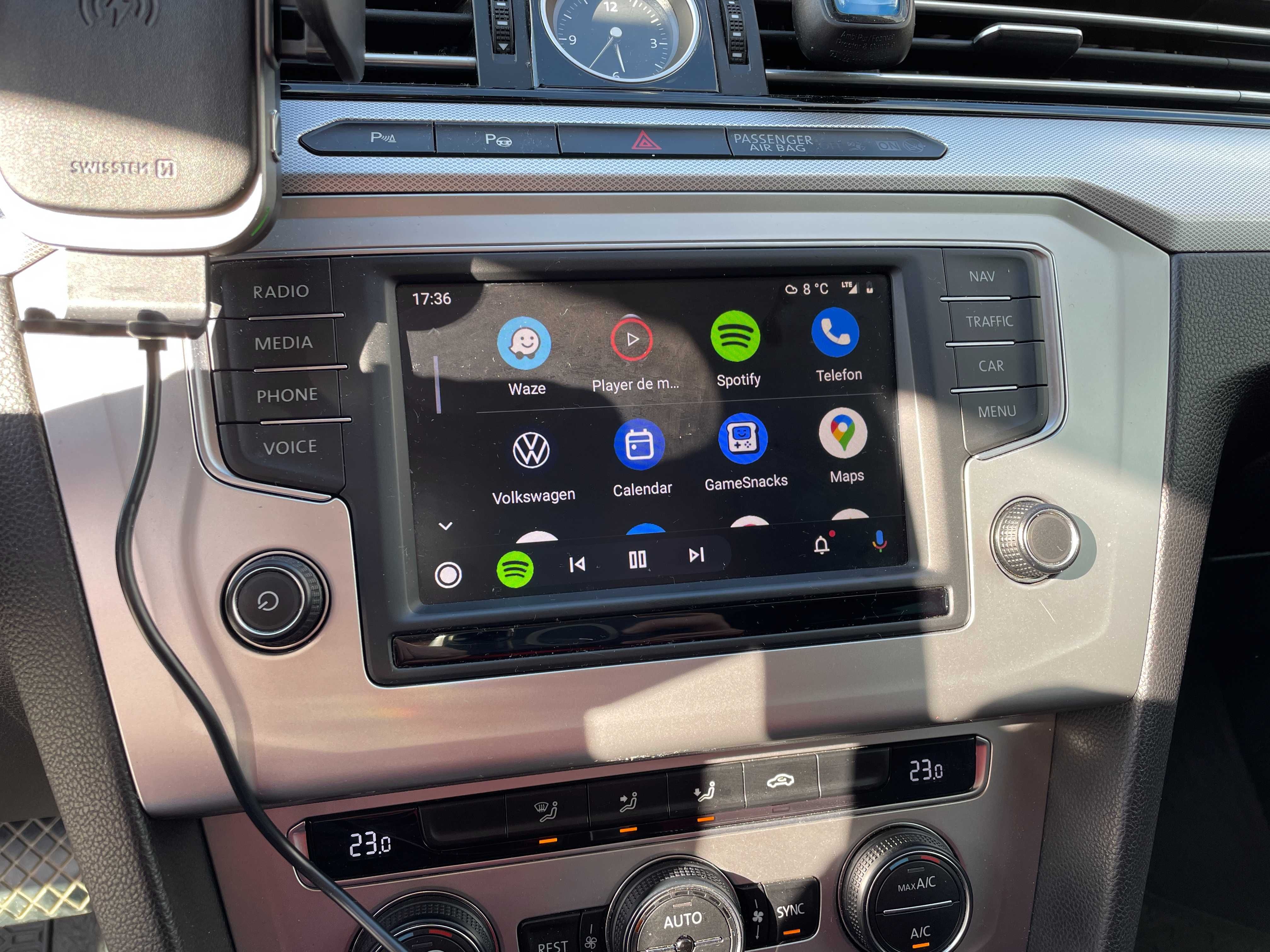 Apple Carplay Android Auto Volkswagen Passat B8 Golf 7 Tiguan T-Roc