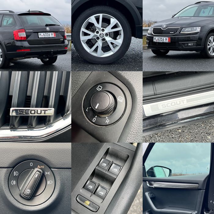 Skoda Octavia 3 Scout Automat 4x4 / 2.0TDI 184 cai / 2016 / Euro 6