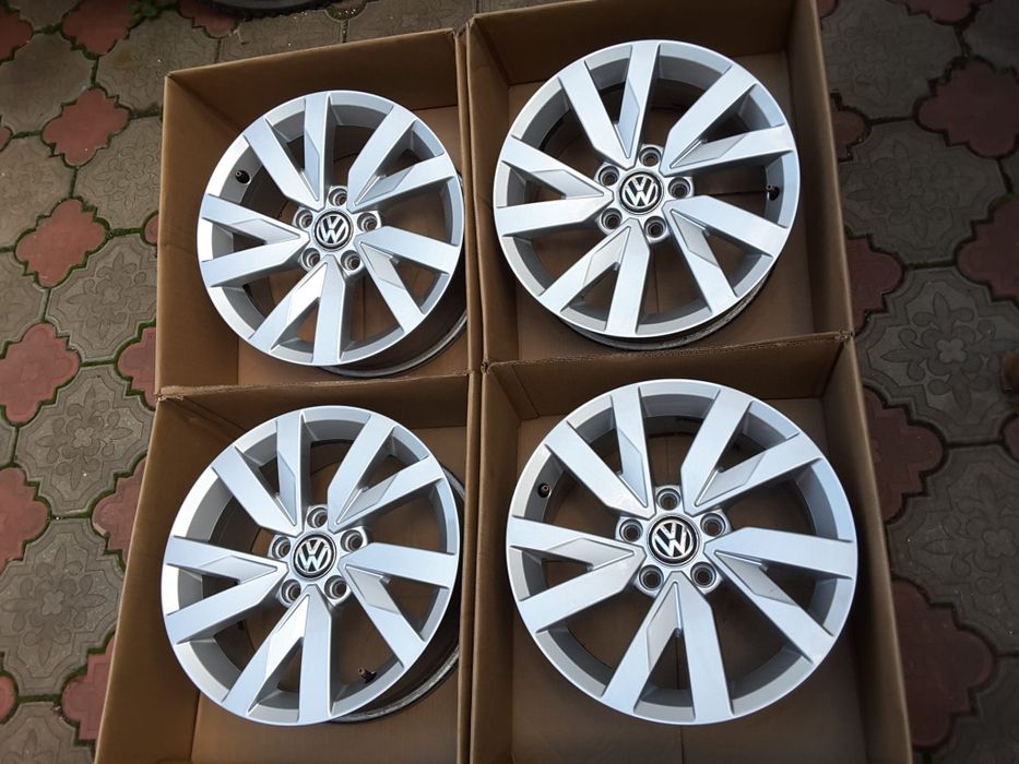 jante aliaj 16; 5x112; originale Vw Passat b8, b7, b6