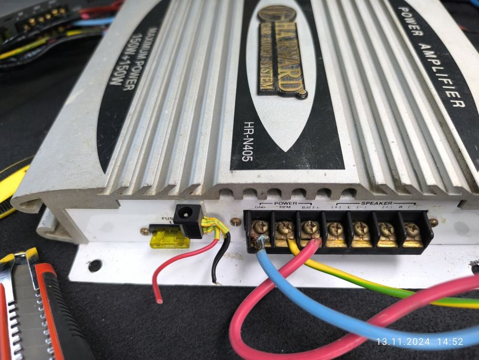 Statie auto 2x150