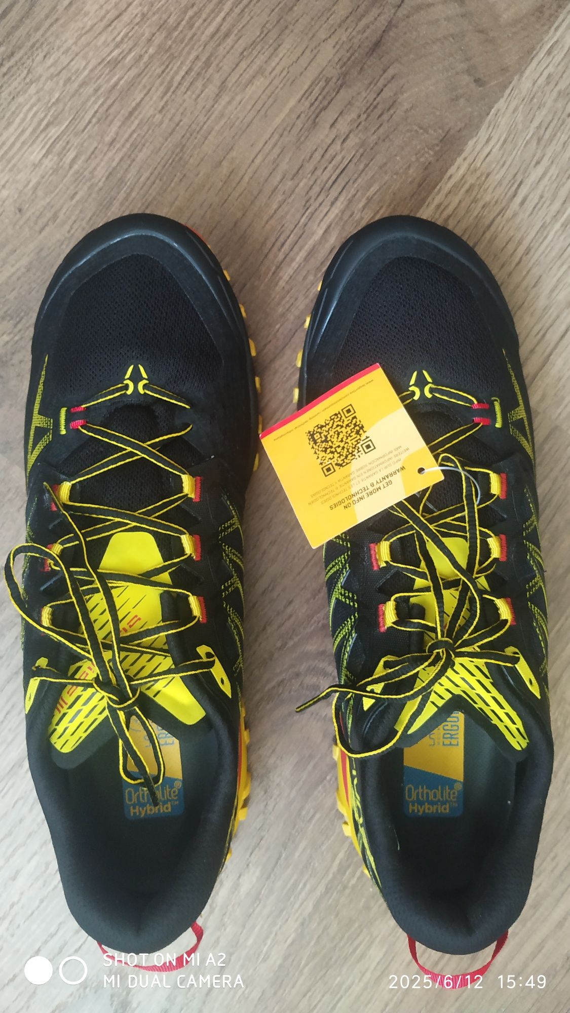 La Sportiva Bushido 3 Black/ Yellow 45,5
