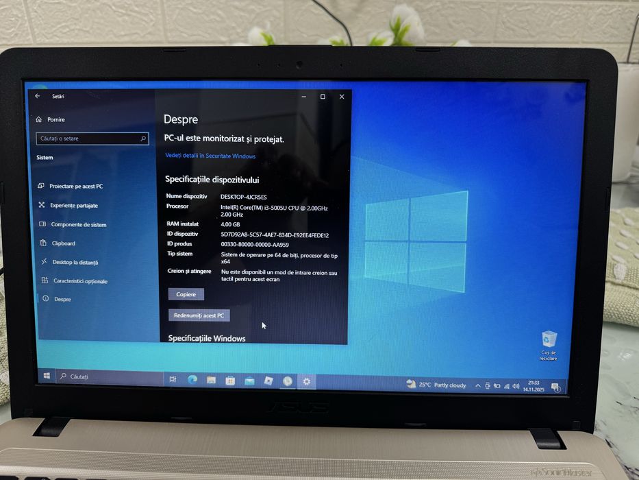 Laptop Asus Intel core I3