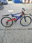 Bicicleta full suspension. Roti 26 cauciucuri noi.