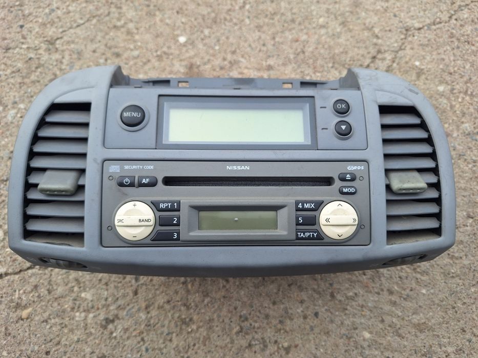 Original Radio CD Player Nissan Micra K12 от 2003-2010 Година  Нисан
