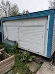 Container cub duba depozitare cu obloane dusumea cadru  2x2x3.75m