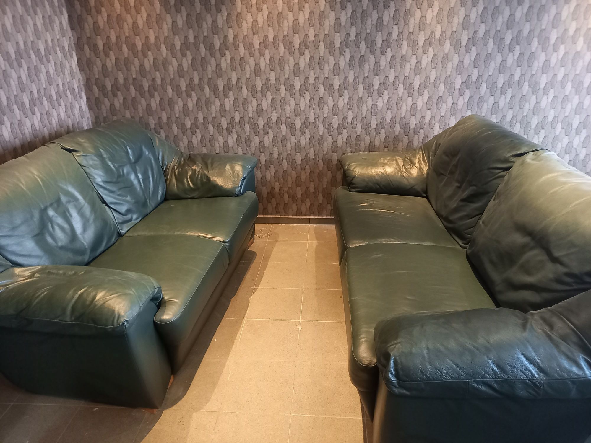 Кожени дивани 2ка и 3ка
