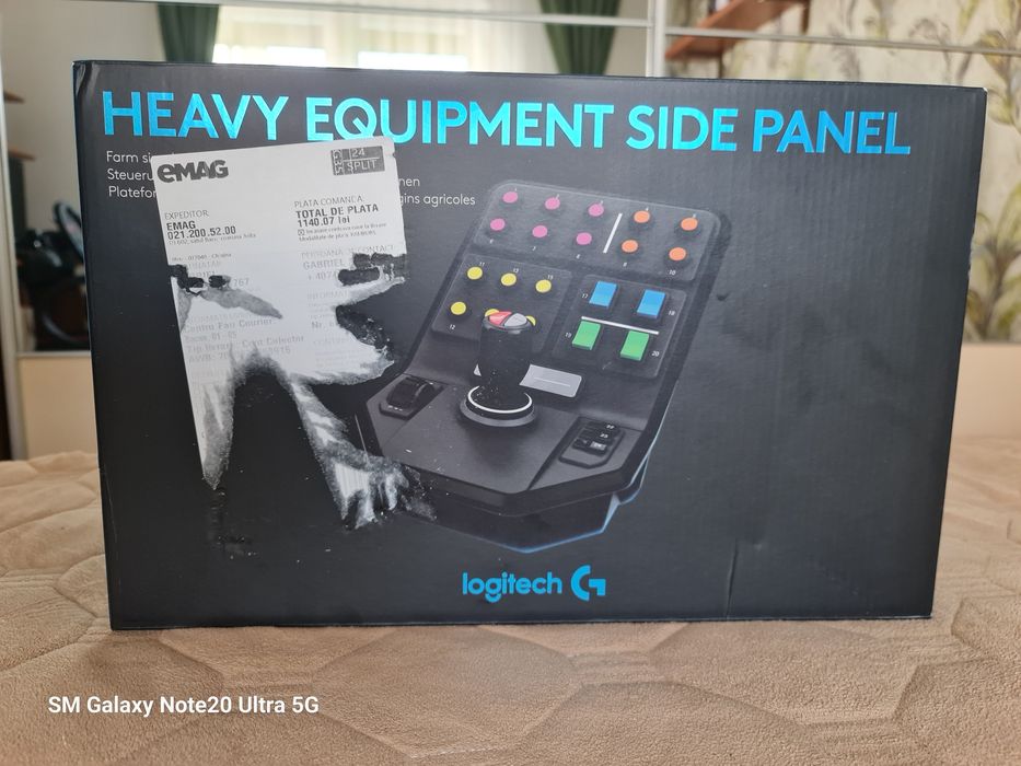 Panou control lateral Logitech G Saitek