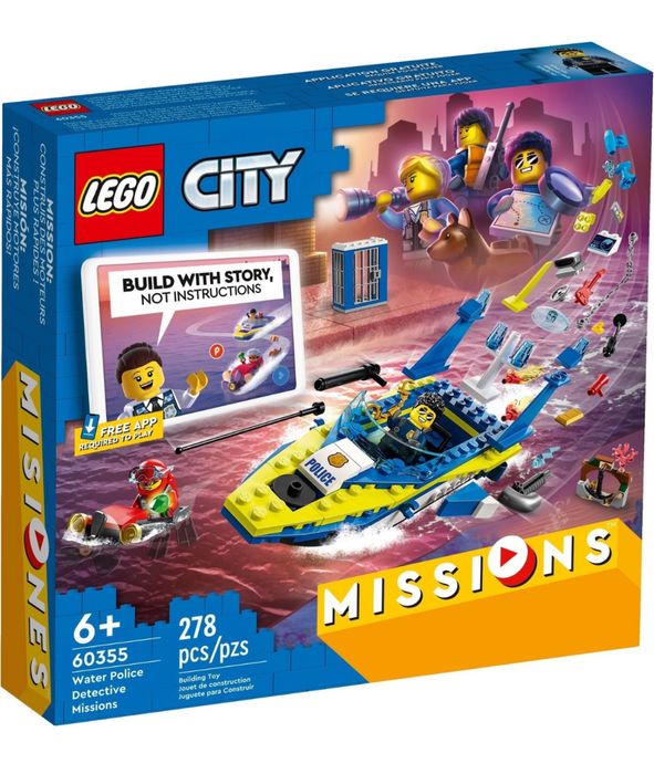 Lego/лего missions 60355