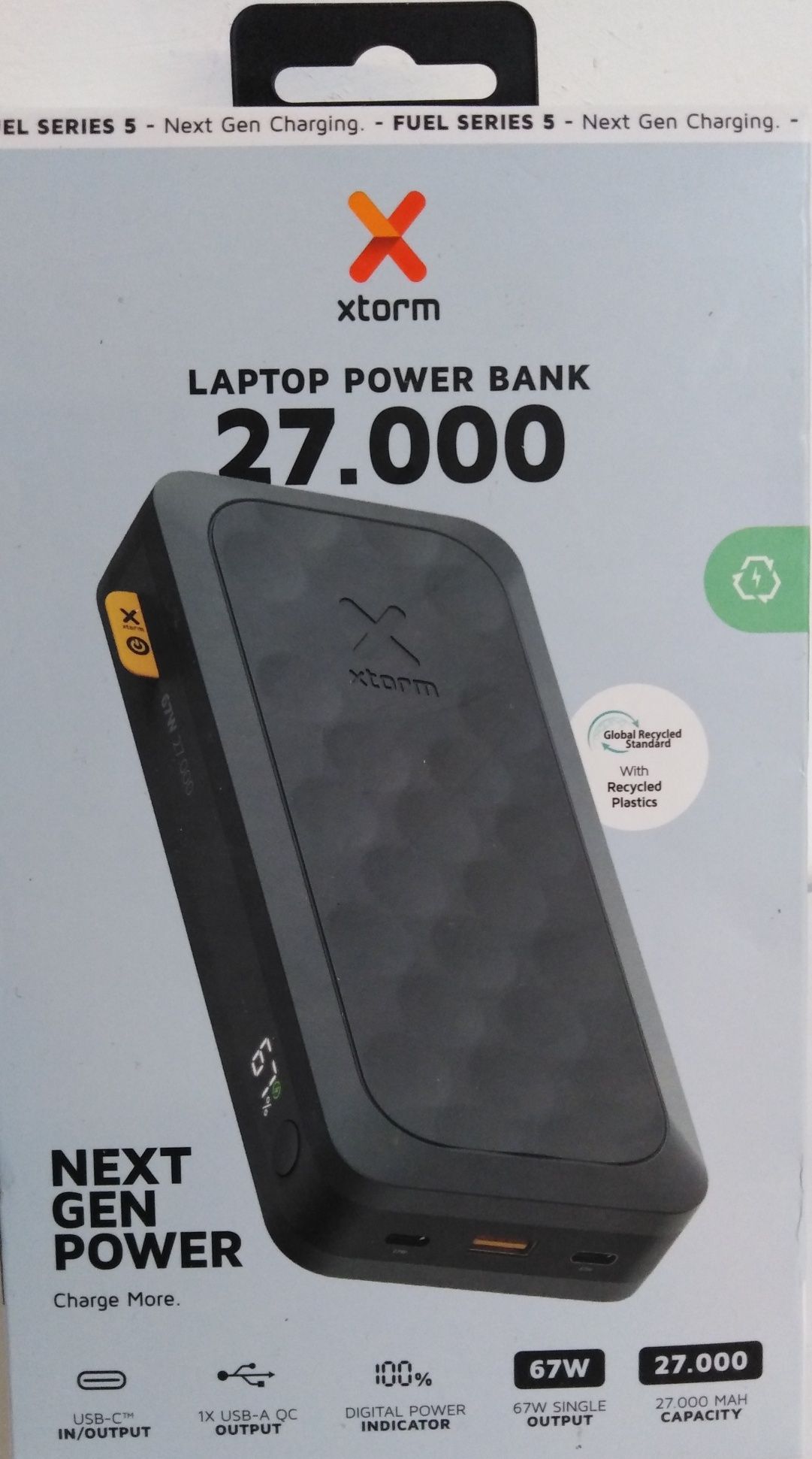 Baterie externă pentru laptop xtorm 27000