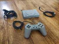 PlayStation 1 Classic Mini – Jocuri Retro Instalate, Consolă Ca Nouă!