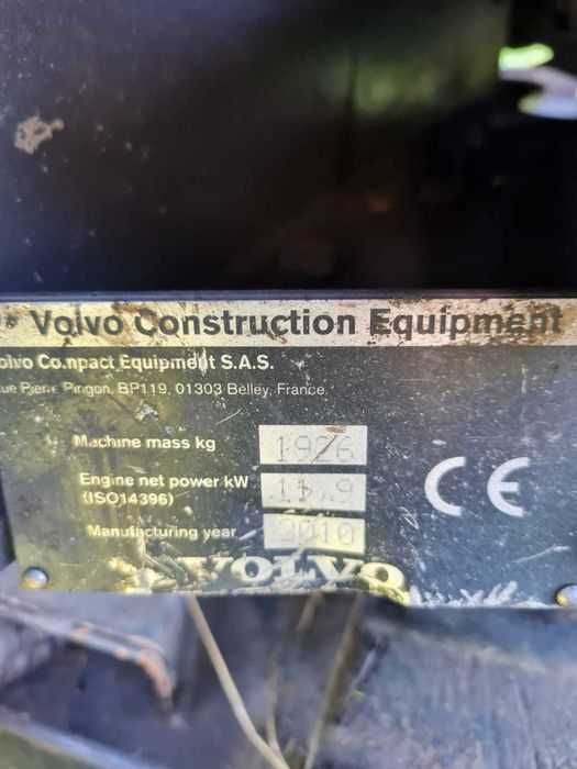 Miniexcavator Volvo EC20 2 tone