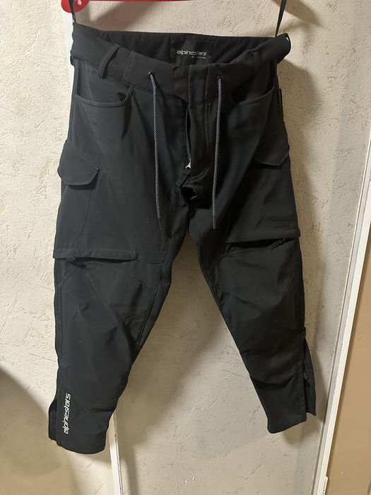 Pantaloni moto alpinestars cu protectii