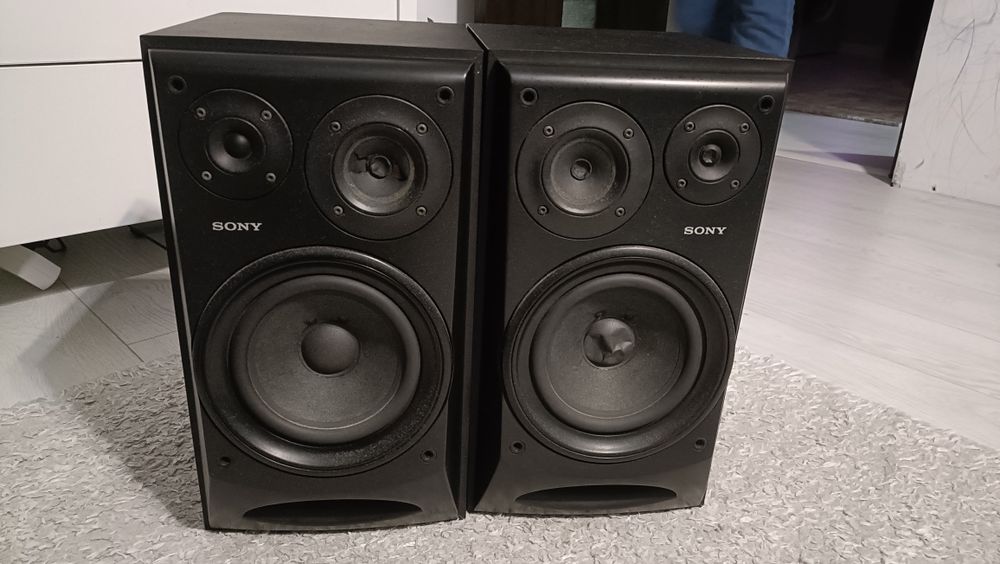 Boxe Sony SS-EX50 – sunet clar, bass plin, fabricate în Germania