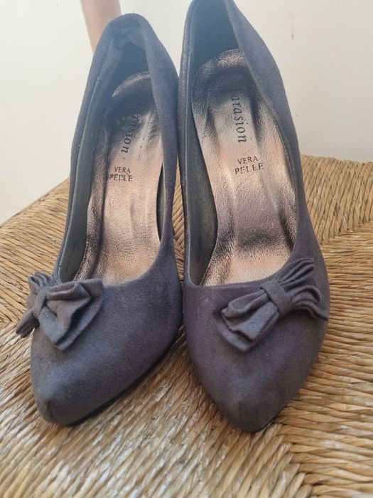 Pantofi piele întoarsă, 38