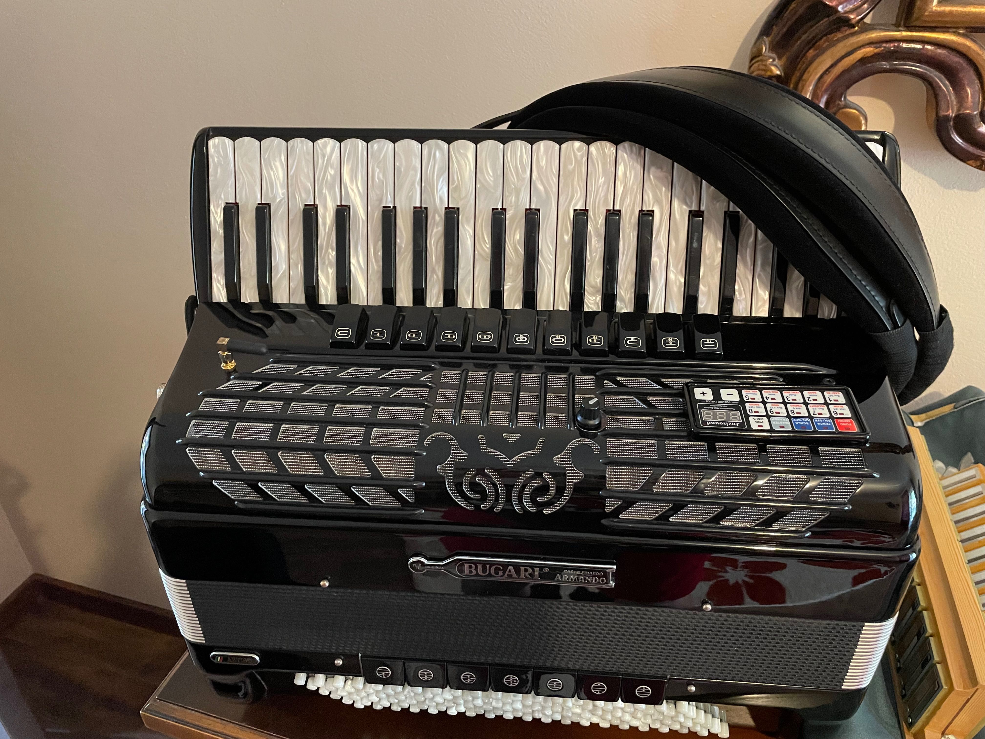 Acordeon Bugari Armando Artist cu sistem midi