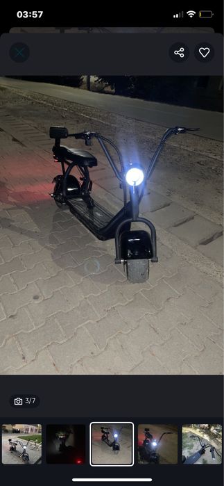 Vand scuter electric 45kmh