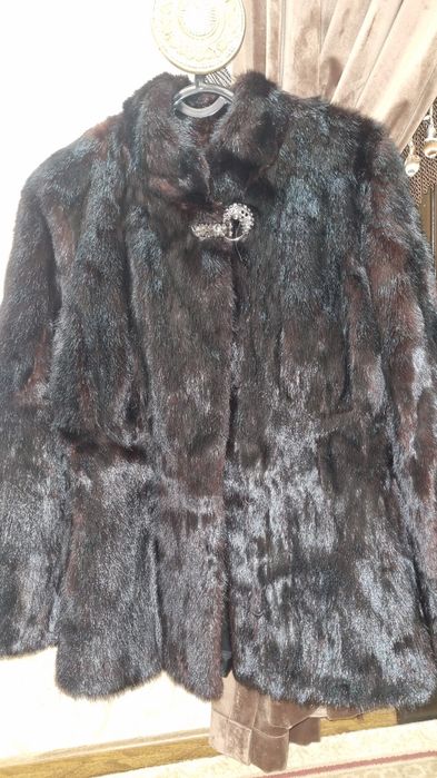 Натуральный нарковая Шуба