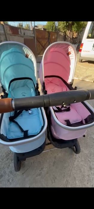 Carucior gemeni Chipolino Duo Smart 3 in 1