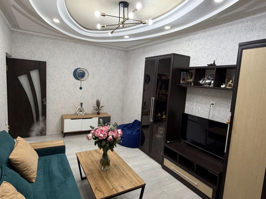 Срочно 3-х с евроремонтом Сергели-5 Метро 2