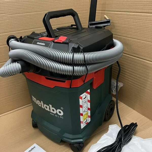 Cтроительный пылесос metabo asa 30