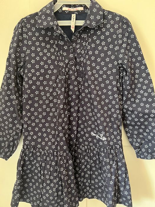 Дънкова рокля ZARA & Рокля PEPE JEANS  122см