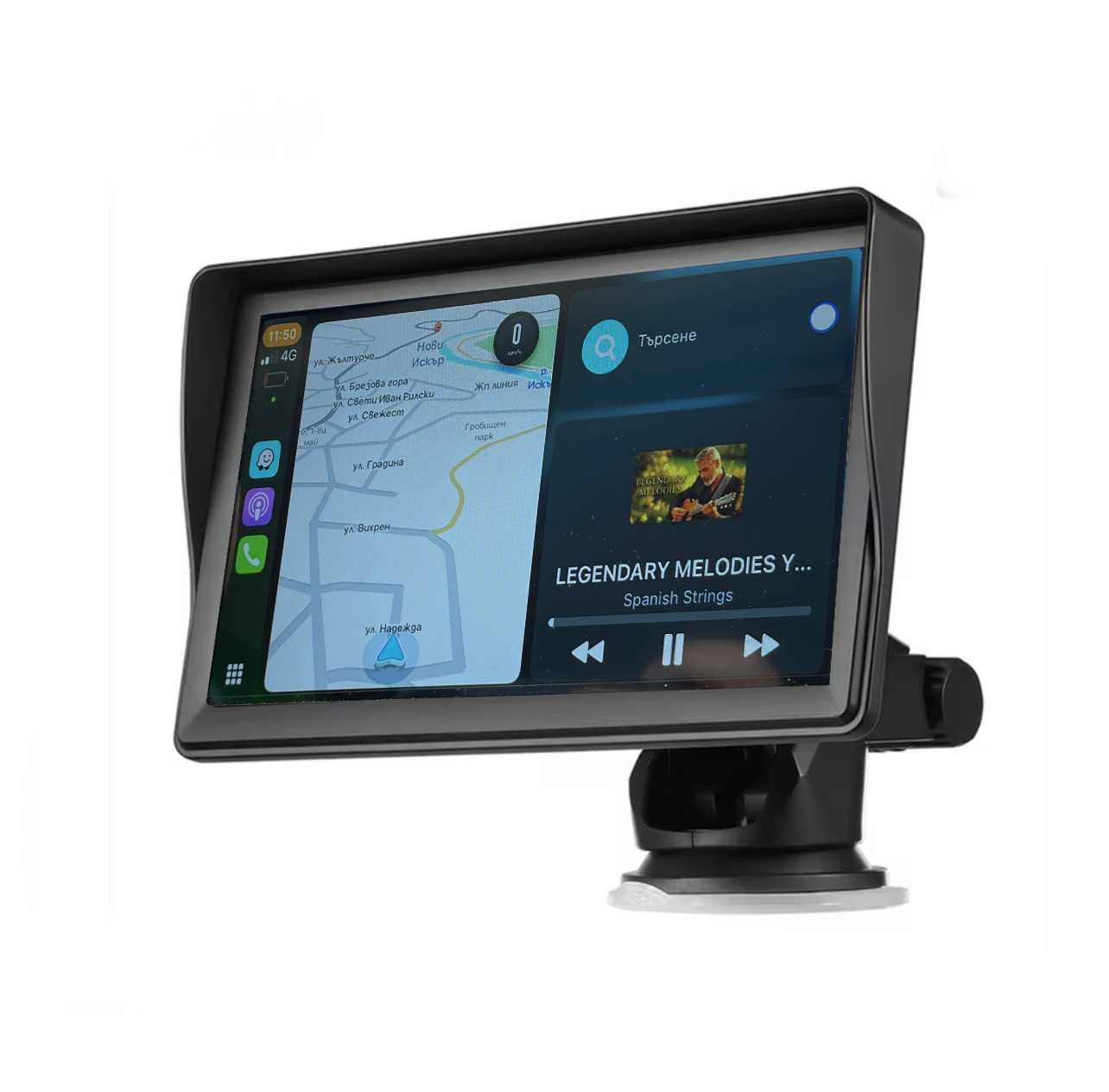 Мултимедиен плейър за автомобил 7" , Apple CarPlay / Android Auto