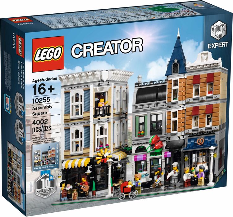 Lego 10255, Assembly Square, (Complet, Montat, ca nou)