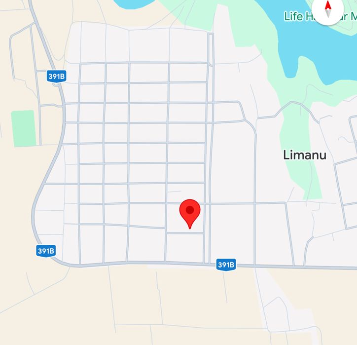 Teren intravilan 1007 mp in Comuna Limanu , toate utilitatile , asfalt