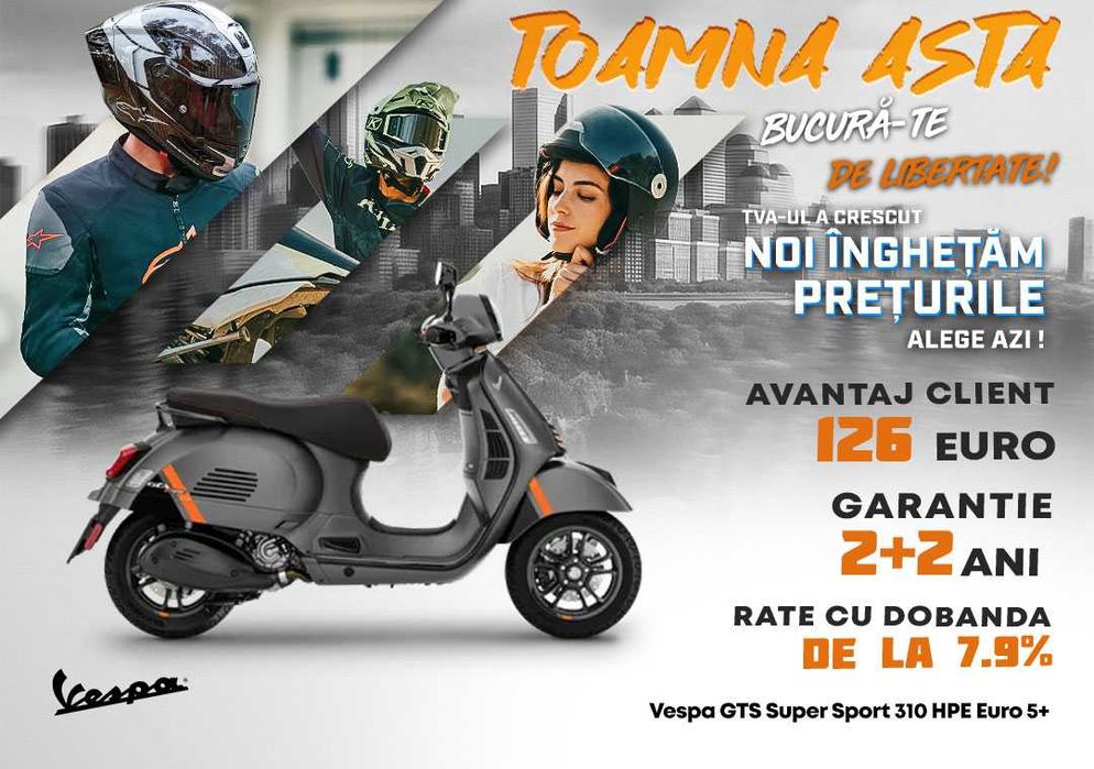 Scuter Vespa GTS Super Sport 310 HPE Euro 5+