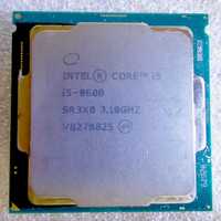 CPU процесор Intel Core i5 8600, Intel HD Graphics 630, TDP 65W