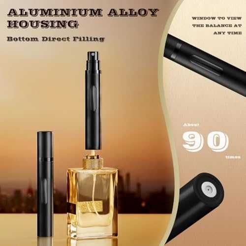 Нов Парфюмен дифузер 3 броя Мини Спрей Бутилки 10мл Пълнене Портативни