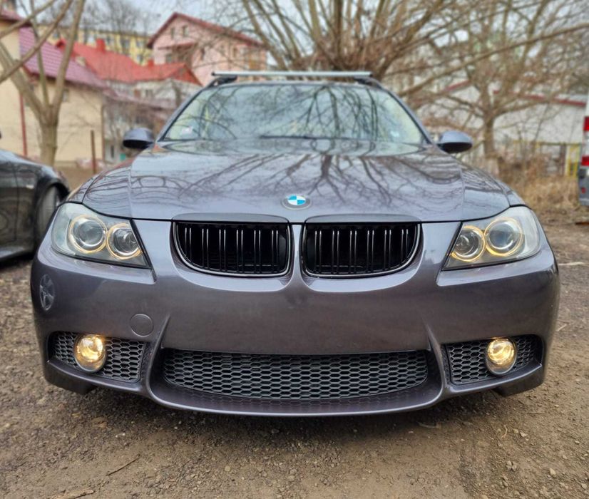 Pachet Bara Fata M3 BMW E90 E91 NFL (2005-2007) si Faruri LED