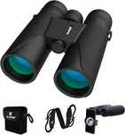 Binoclu QUNSE 12x42 cu adaptor pentru telefon,sigilat