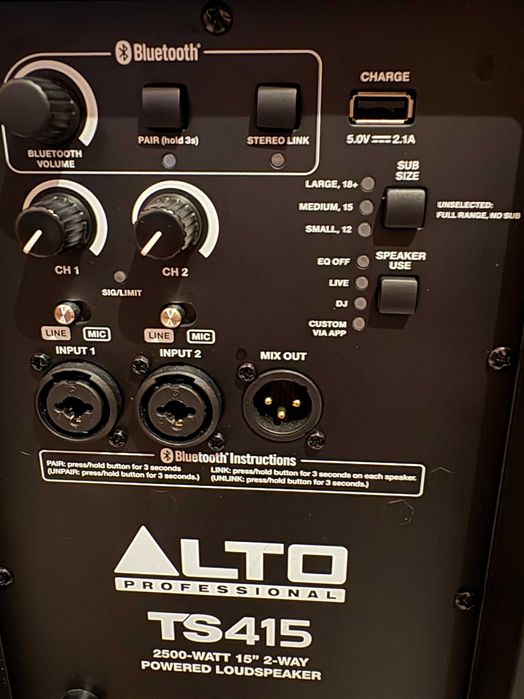 Alto Professional TS415 Активни тонколони