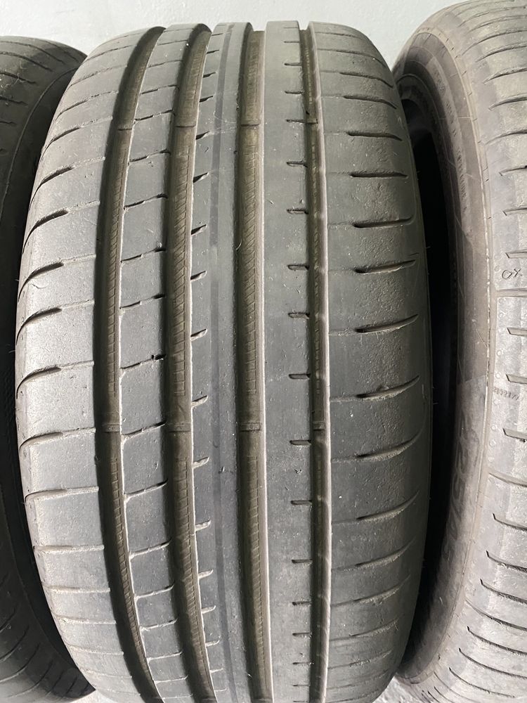 Set 4 anvelope 225/45R17 Goodyear F1 / Continental CSC5