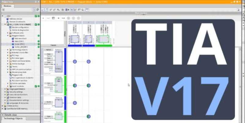 Программирование по PLC и HMI (SIEMENS)на TIA PORTAL V17 S71200/1500