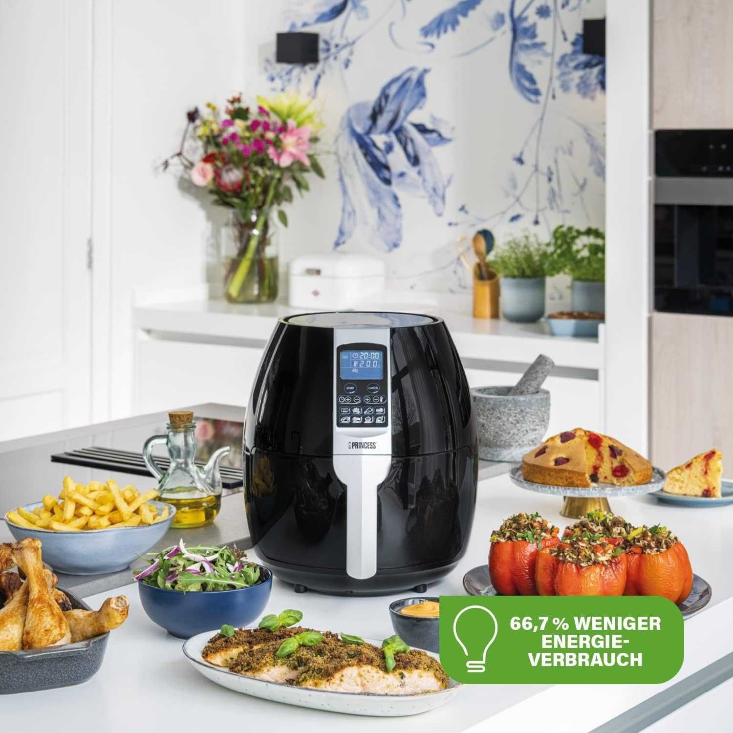 Фритюрник с горещ въздух Air Fryer Princess, 3.2л., 1500W