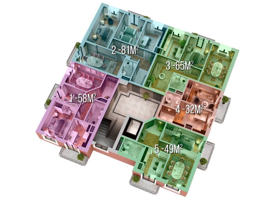 Toshkent shahar, Bektemir tumanida novostroyka sotiladi!