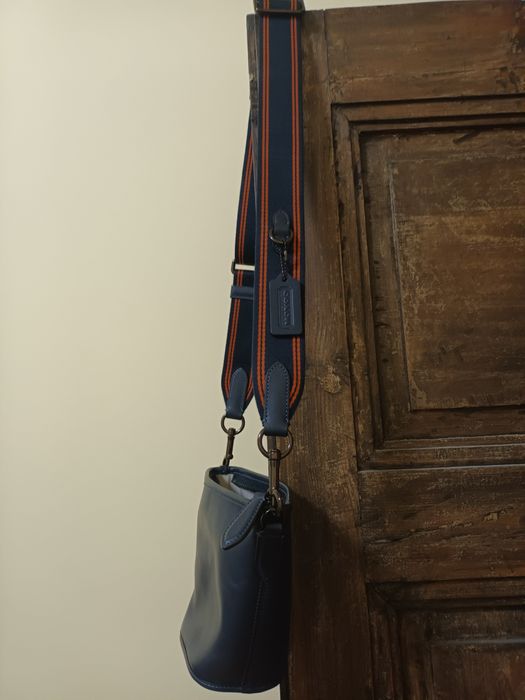 Coach duffle 13 blue мъжка чанта