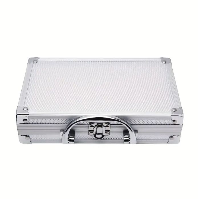 Алуминиева кутия за 50 монети + капсули + уплътнители