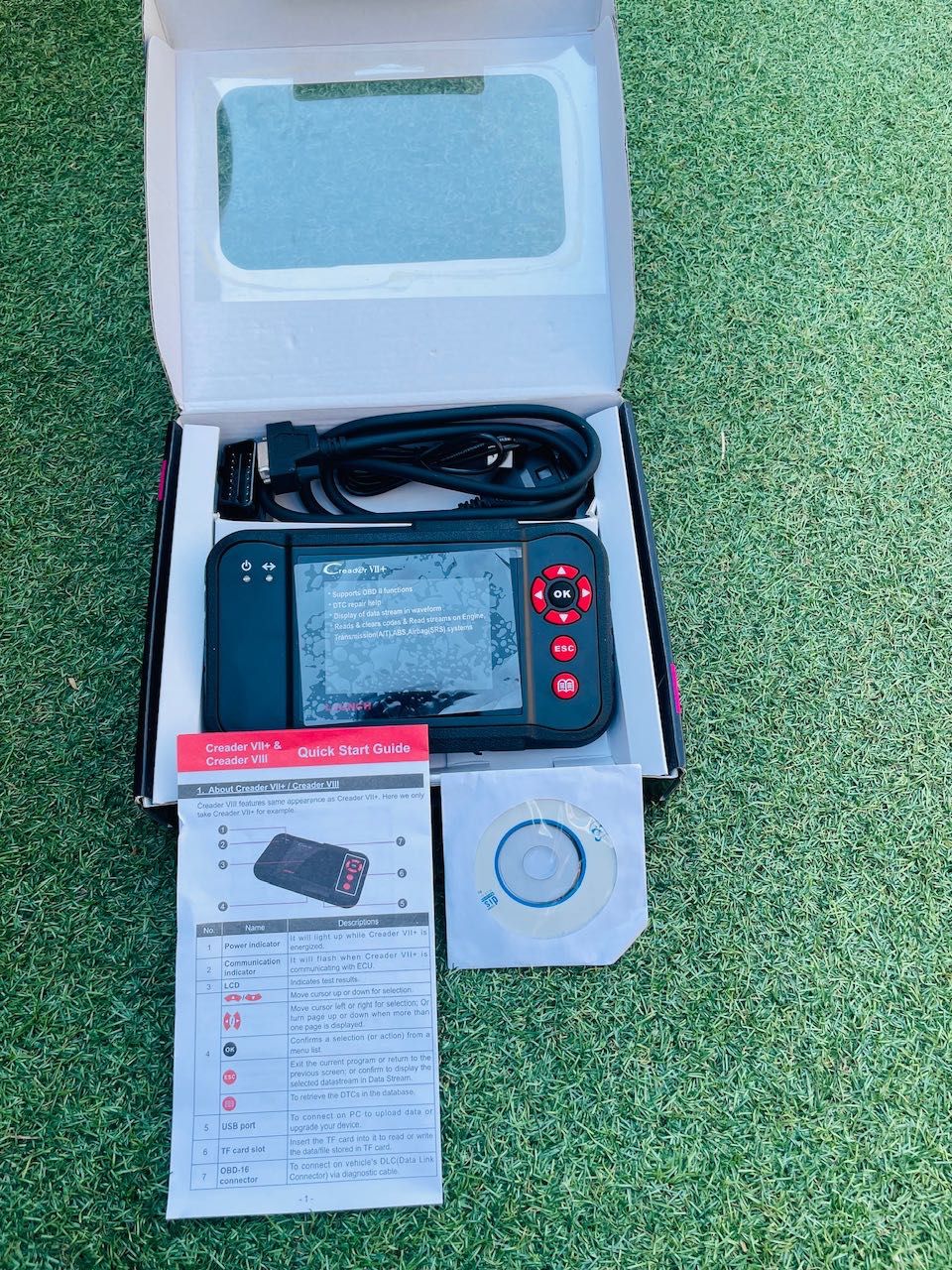 LAUNCH Creader VII OBD2 Уред за диагностично сканиране / диагностика