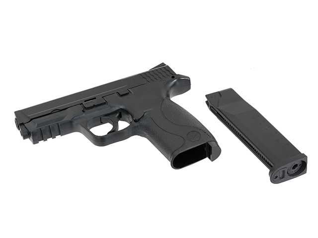 Pistol AirSoft Smith&Wesson MP40 CO2 semi-automat, calibru 6mm, 140m/s