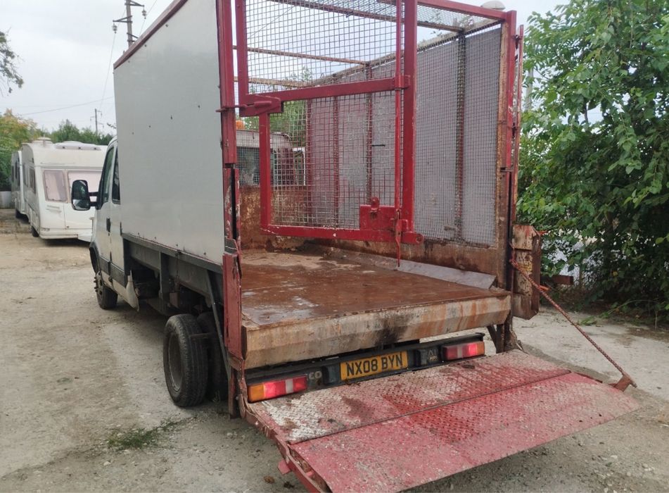 Самосвал 2012 год с падащ борд двойна кабина 3.5 тона