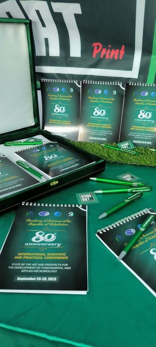 Bloknot Korporativ  buyurtma – logotip va brend dizayinda 
Biz siz