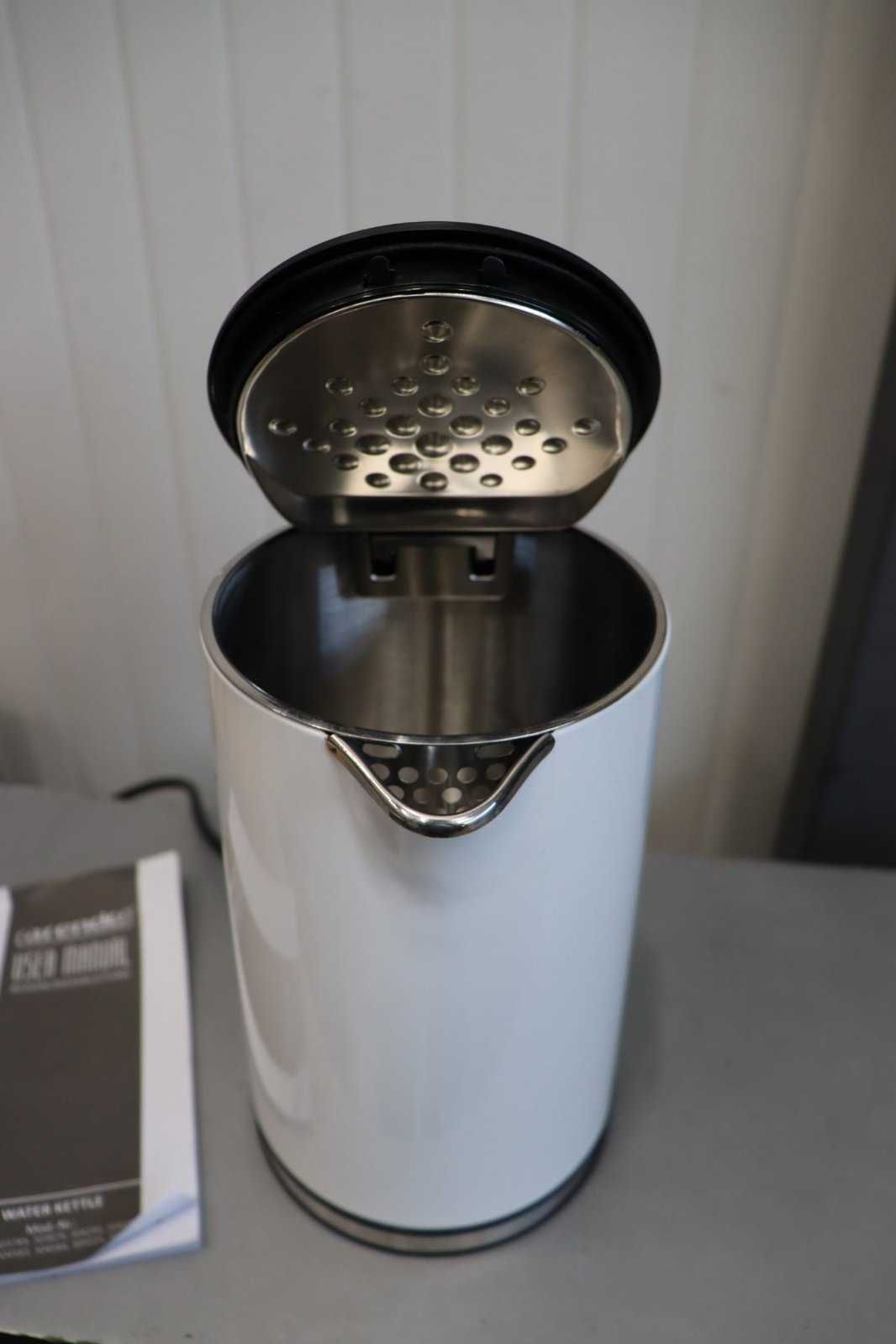 Arendo Електрическа кана,неръждаема стомана, 40/100 градуса 1.5L 2200W