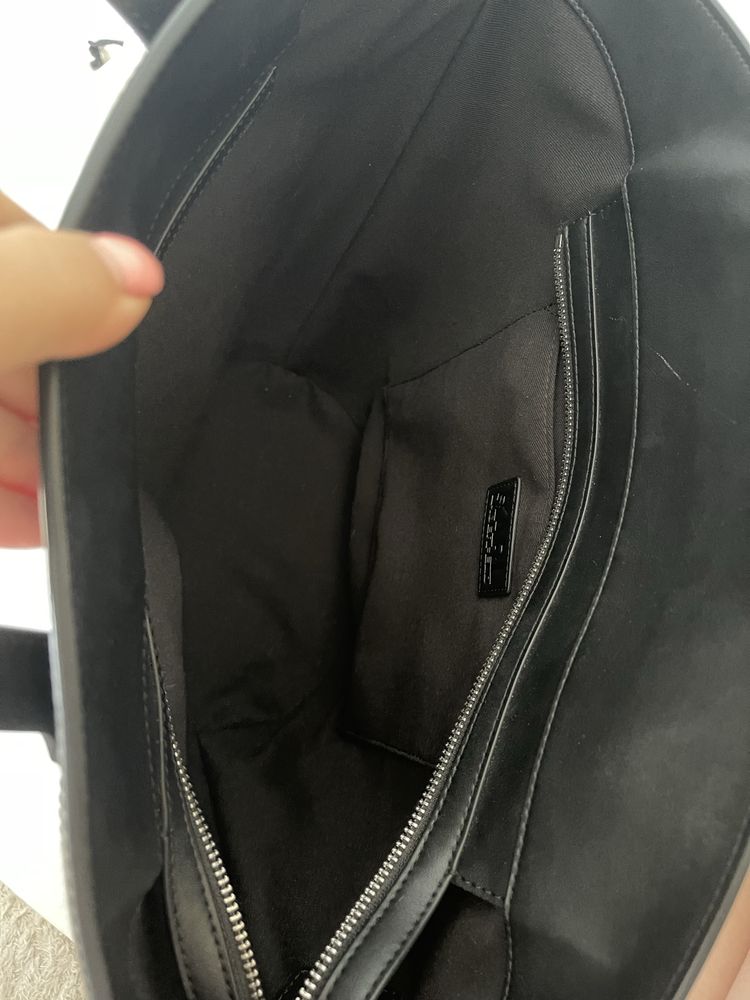 Голяма кожена чанта Karl Lagerfeld Tote bag