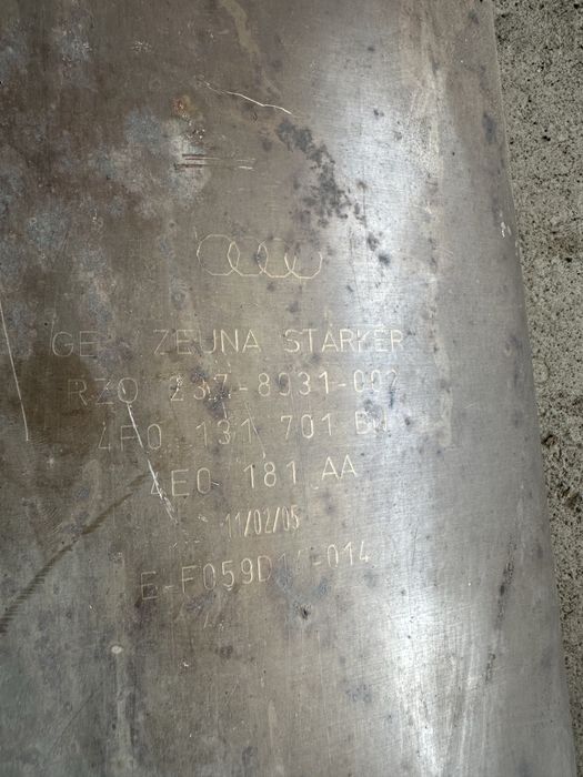 Dpf филтър 3.0tdi