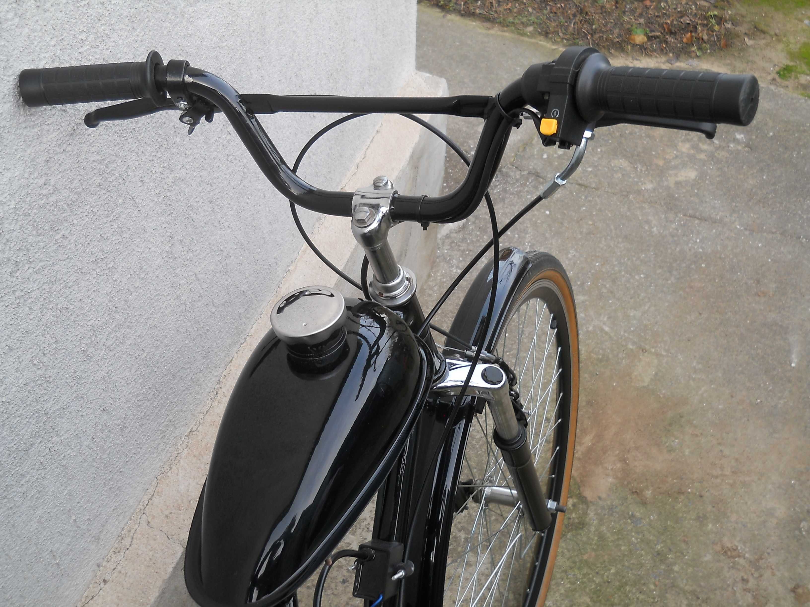 bicicleta cu motor termic