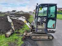 Bobcat E17 1 singur proprietar | stare buna de functionare